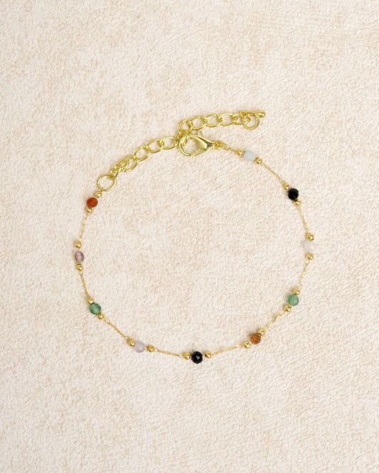 Gold Spacer Beads Bracelet