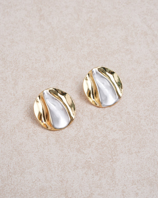 Gold Teardrop Earrings